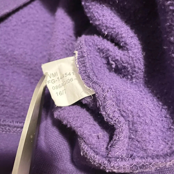 Sacremento Kings Hoodie Mens Small Purple Majestic NBA Basketball - Picture 12 of 16